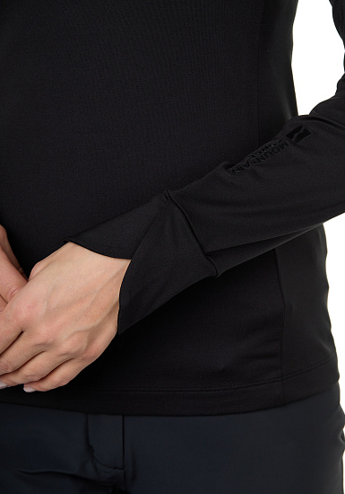 Пулон женский Mountain Force Cyra Base Layer Black - Фото 6 большая