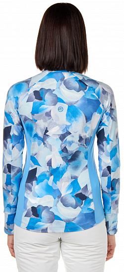 Пулон женский Mountain Force Imprint Base Layer Sky/Multicolor - Фото 4 большая