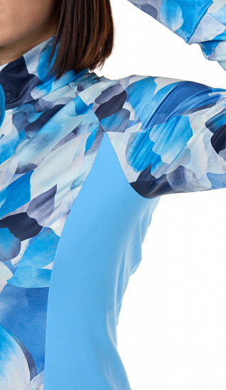 Пулон женский Mountain Force Imprint Base Layer Sky/Multicolor - Фото 6 большая