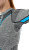 Лонгслив женский X-Bionic Apani 4.0 Merino Black/Grey/Turquoise - Фото 9 малая