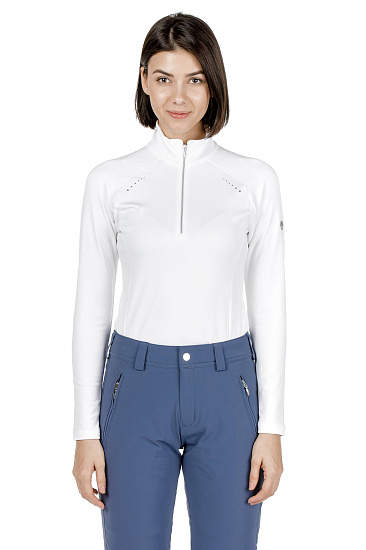 Пулон женский Descente Kelsey Super White - Фото 2 большая