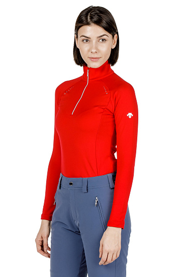 Пулон женский Descente Kelsey Electric Red - Фото 3 большая