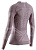 Лонгслив женский X-Bionic Energy Accumulator Light Pearl Grey/White - Фото 2 малая