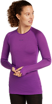 Лонгслив женская Icebreaker Merino 125 Zoneknit Crewe Passion
