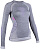 Лонгслив женский UYN Fusyon Uw Lg_Sl Anthracite/Purple/Pink - Фото 3 малая