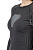Футболка женская UYN Visyon Uw Lg_Sl Charcoal/Light Blue/White - Фото 5 малая