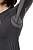 Футболка женская UYN Visyon Uw Lg_Sl Charcoal/Light Blue/White - Фото 7 малая