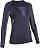 Футболка женская UYN Visyon Uw Lg_Sl Charcoal/Light Blue/White - Фото 3 малая