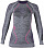 Лонгслив женский UYN Ambityon Uw Lg_Sl Black Melange/Purple/Raspberry - Фото 1 малая