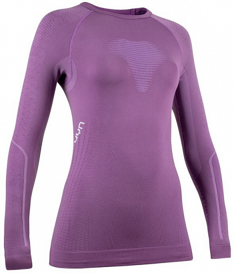 Футболка женская UYN Visyon Uw Lg_Sl Amethyst/Purple/White - Фото 3 большая
