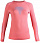 Футболка женская UYN Visyon Uw Lg_Sl Coral/Peacock/Pearl Grey - Фото 1 малая