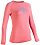 Футболка женская UYN Visyon Uw Lg_Sl Coral/Peacock/Pearl Grey - Фото 3 малая