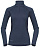 Футболка женская Bergans Snoull Half Zip Dk Fogblue/Fogblue - Фото 1 малая