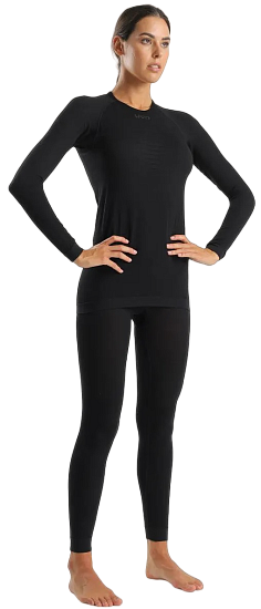 Лонгслив женский UYN Energyon Biotech Uw Long Sl Black - Фото 3 большая