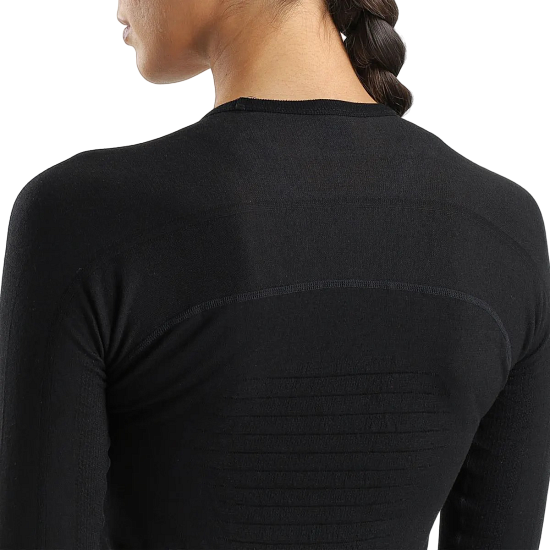 Лонгслив женский UYN Energyon Biotech Uw Long Sl Black - Фото 6 большая
