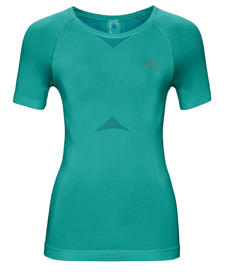 Футболка женская Odlo Performance Light SS Цвет морской волны - Фото 1 большая