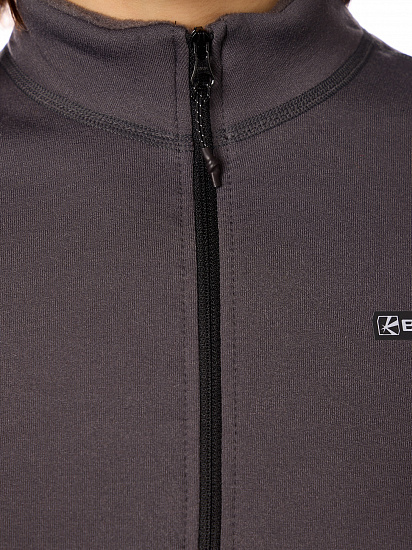 Лонгслив женский Bask T-Skin V3 Серый тмн/Серый свтл - Фото 5 большая