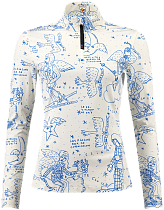 Пулон женский Rossignol JCC Booster Hz Snow Angel Artic Print