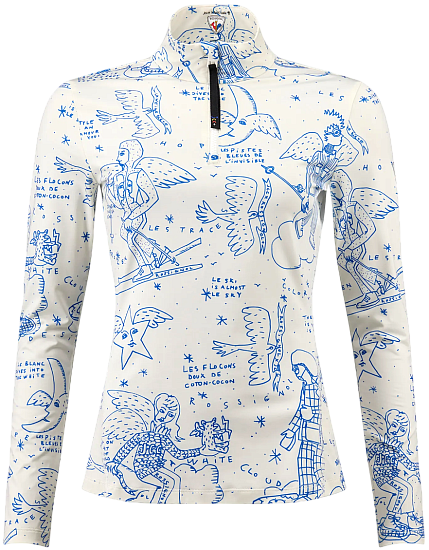 Пулон женский Rossignol JCC Booster Hz Snow Angel Artic Print - Фото 1 большая