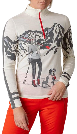 Футболка женская Krimson Klover Bernie Merino Snow - Фото 1 большая