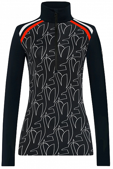 Футболка женская Toni Sailer Luna Print Black-Pink Red - Фото 1 большая