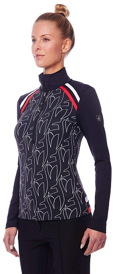 Футболка женская Toni Sailer Luna Print Black-Pink Red - Фото 4 большая