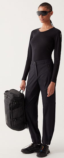 Лонгслив женский Colmar Frontier LS Black - Фото 3 большая