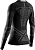 Лонгслив женский X-Bionic Energy Accumulator X Black/Light Grey - Фото 2 малая