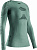 Лонгслив женский X-Bionic Invent 4.0 Sage Green/Optical White - Фото 1 малая