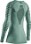 Лонгслив женский X-Bionic Invent 4.0 Sage Green/Optical White - Фото 3 малая