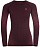 Футболка женская Odlo Performance Warm Eco Winetasting/Deep Claret - Фото 1 малая