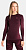Футболка женская Odlo Performance Warm Eco Winetasting/Deep Claret - Фото 3 малая