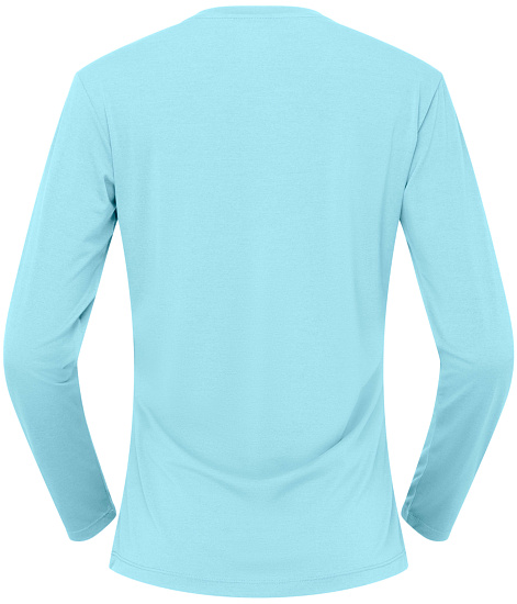 Лонгслив женский Norrona Femund Tech LS Aqua Haze - Фото 2 большая