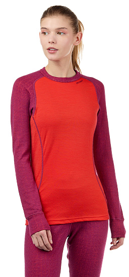 Футболка женская Devold Duo Active Beetroot - Фото 2 большая