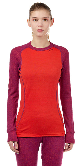 Футболка женская Devold Duo Active Beetroot - Фото 3 большая
