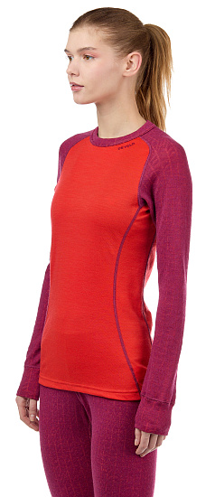 Футболка женская Devold Duo Active Beetroot - Фото 4 большая