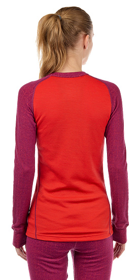 Футболка женская Devold Duo Active Beetroot - Фото 5 большая