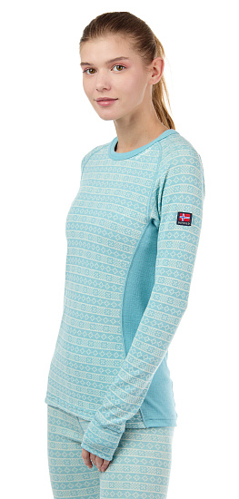 Футболка женская Devold Alnes Cameo - Фото 2 большая