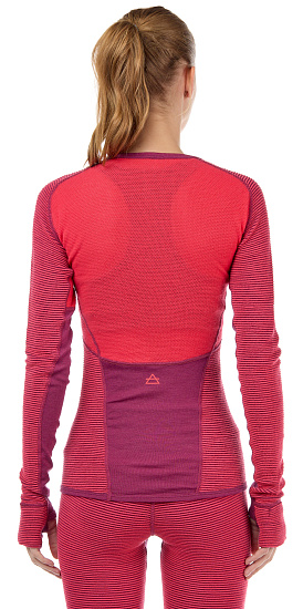 Футболка женская Devold Tuvegga Sport Air Poppy - Фото 6 большая