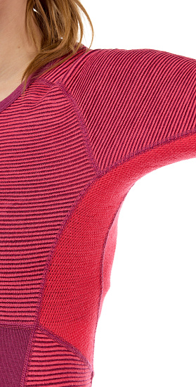 Футболка женская Devold Tuvegga Sport Air Poppy - Фото 8 большая