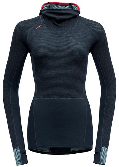 Пулон женский Devold Tuvegga Sport Air Hoodie Cameo - Фото 2 большая