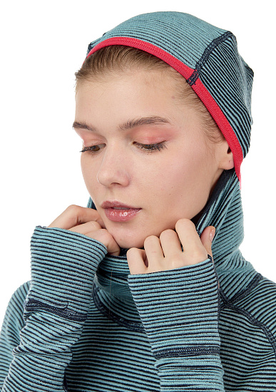 Пулон женский Devold Tuvegga Sport Air Hoodie Cameo - Фото 9 большая