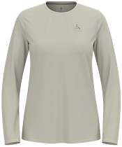 Лонгслив женский Odlo Zeroweight Chill-Tec Crew Neck LS Agate Gray