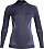 Лонгслив женский UYN Evolutyon Uw Shirt Lg_Sl.Turtle Neck Charcoal/Anthracite/Aqua - Фото 1 малая