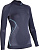 Лонгслив женский UYN Evolutyon Uw Shirt Lg_Sl.Turtle Neck Charcoal/Anthracite/Aqua - Фото 3 малая