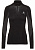 Футболка женская Odlo Top Turtle Neck L/S Half Zip Performans Черный - Фото 1 малая