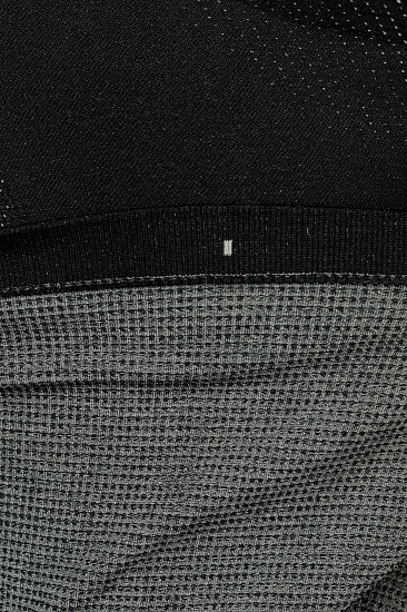 Футболка женская Odlo Top Turtle Neck L/S Half Zip Performans Черный - Фото 10 большая