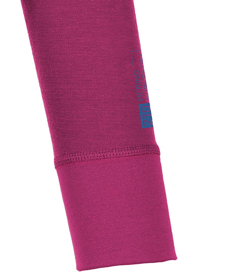 Футболка женская Ortovox 210 Supersoft Ls Dark Very Berry - Фото 3 большая