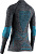 Лонгслив женский X-Bionic Energy Accumulator 4.0 Melange Dark Grey Melange/Water Green - Фото 2 малая