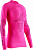 Лонгслив женский X-Bionic Energizer 4.0 Lg Sl Neon Flamingo/Antracite - Фото 1 малая